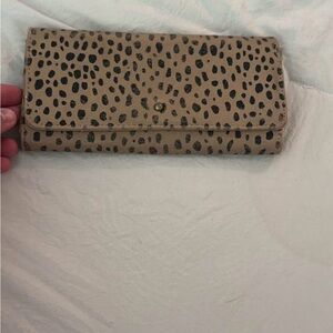 Target Tan and Black Animal Print Women's Wallet